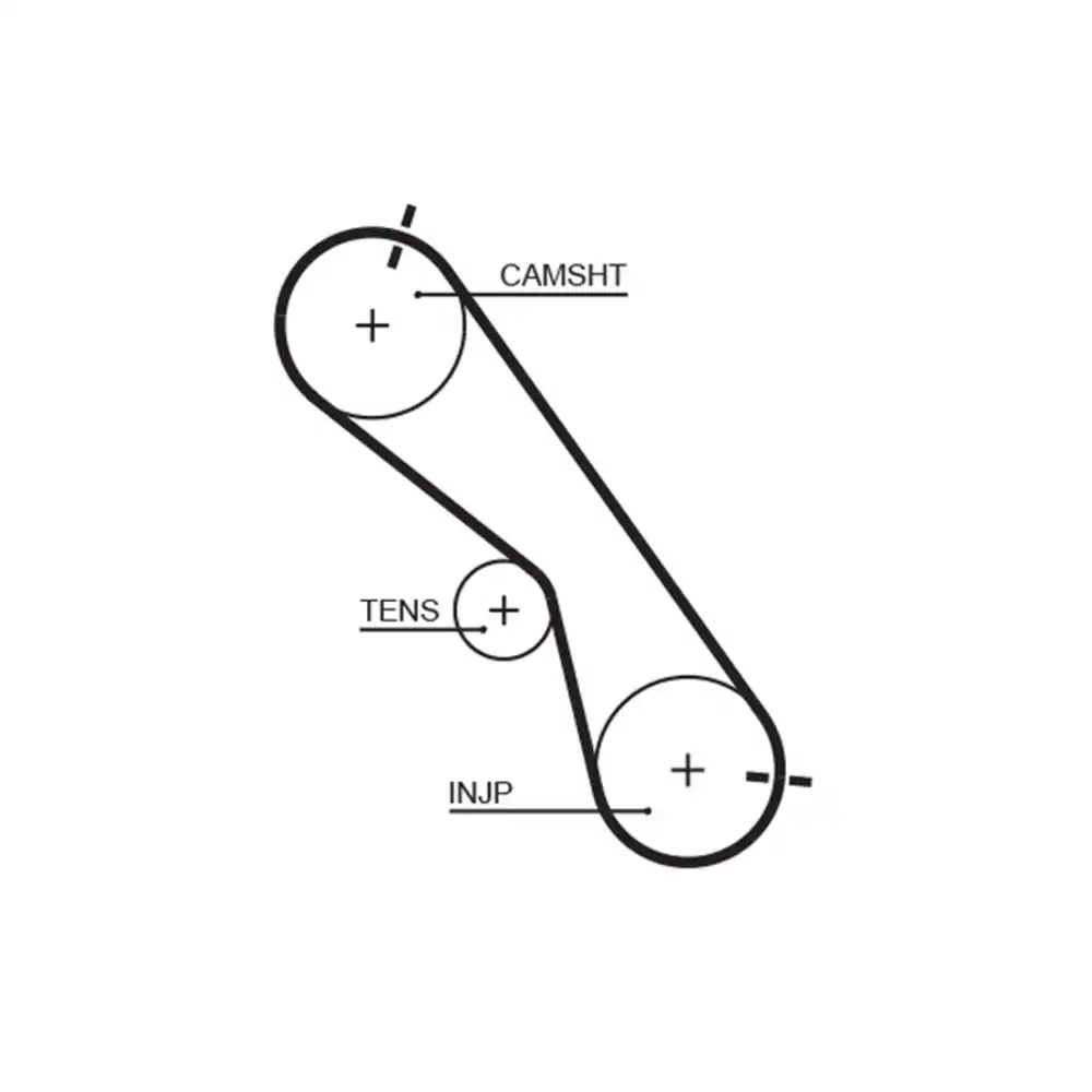 CORREIA COM TOYOTA HILUX 2.5 3.0 16V 05/ SW4 3.0 16V 05/ TUR