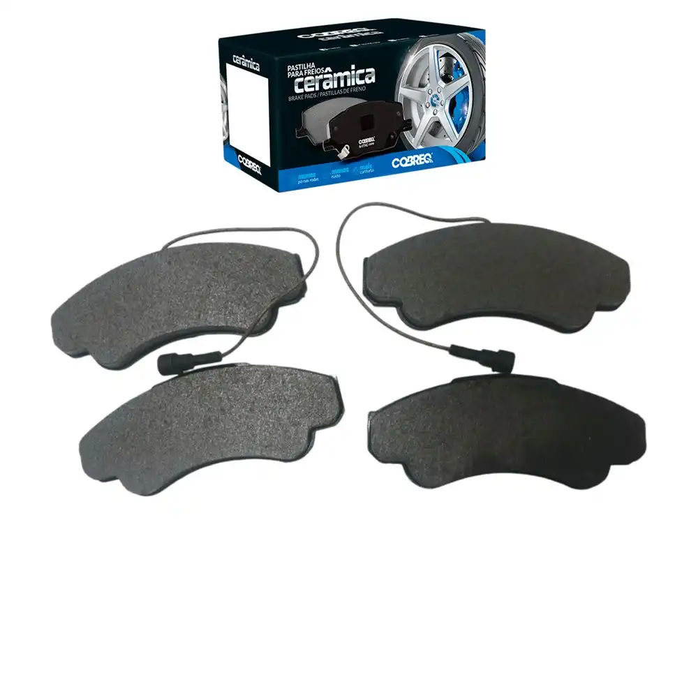 PASTILHA FREIO DIANTEIRA TOYOTA COROLLA 2009 A 2014 CERAMICA