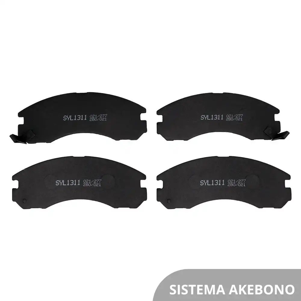 PASTILHA FREIO DIANTEIRA MITSUBISHI PAJERO 2.3 1991/