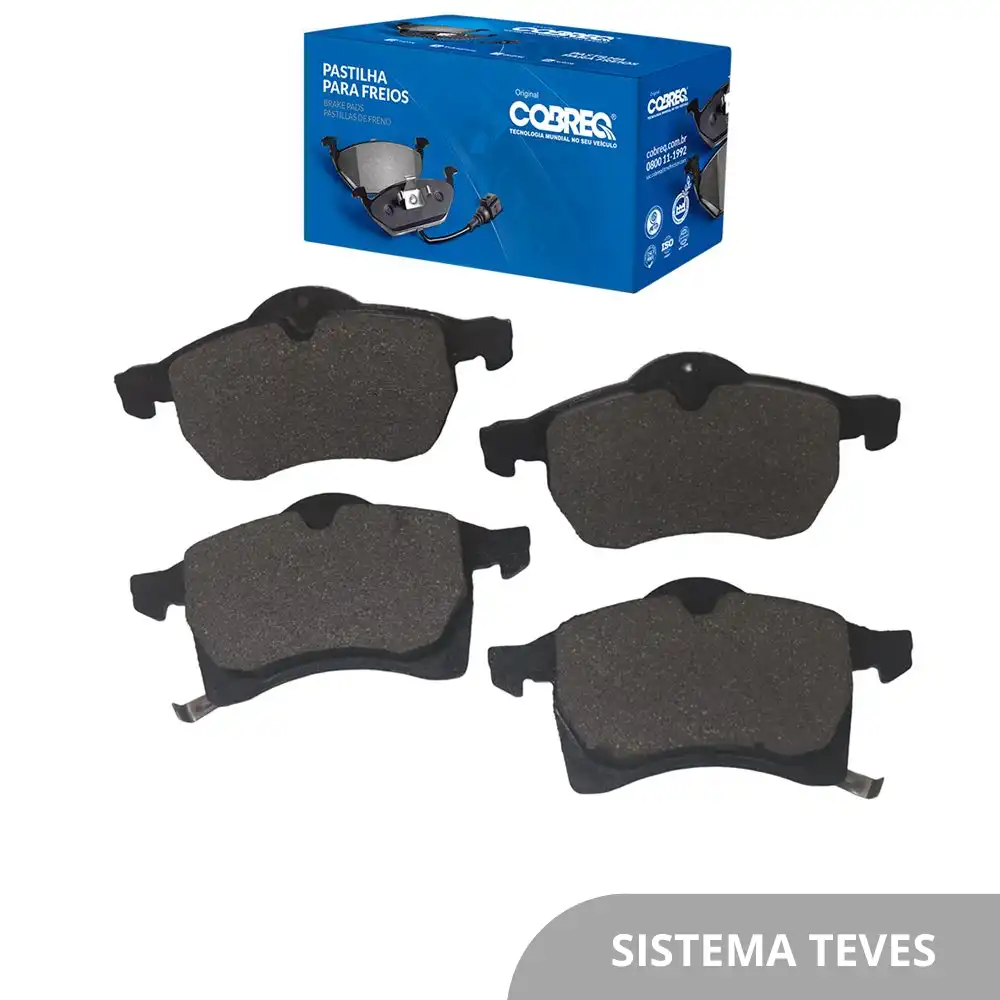 PASTILHA FREIO DIANTEIRA VECTRA 2.0 2.4 2010/