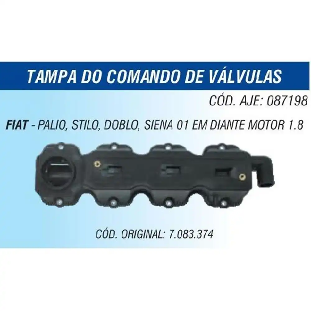 TAMPA VALVULA FIAT PALIO STILO DOBLO SIENA IDEA 01/ 1.8 8V