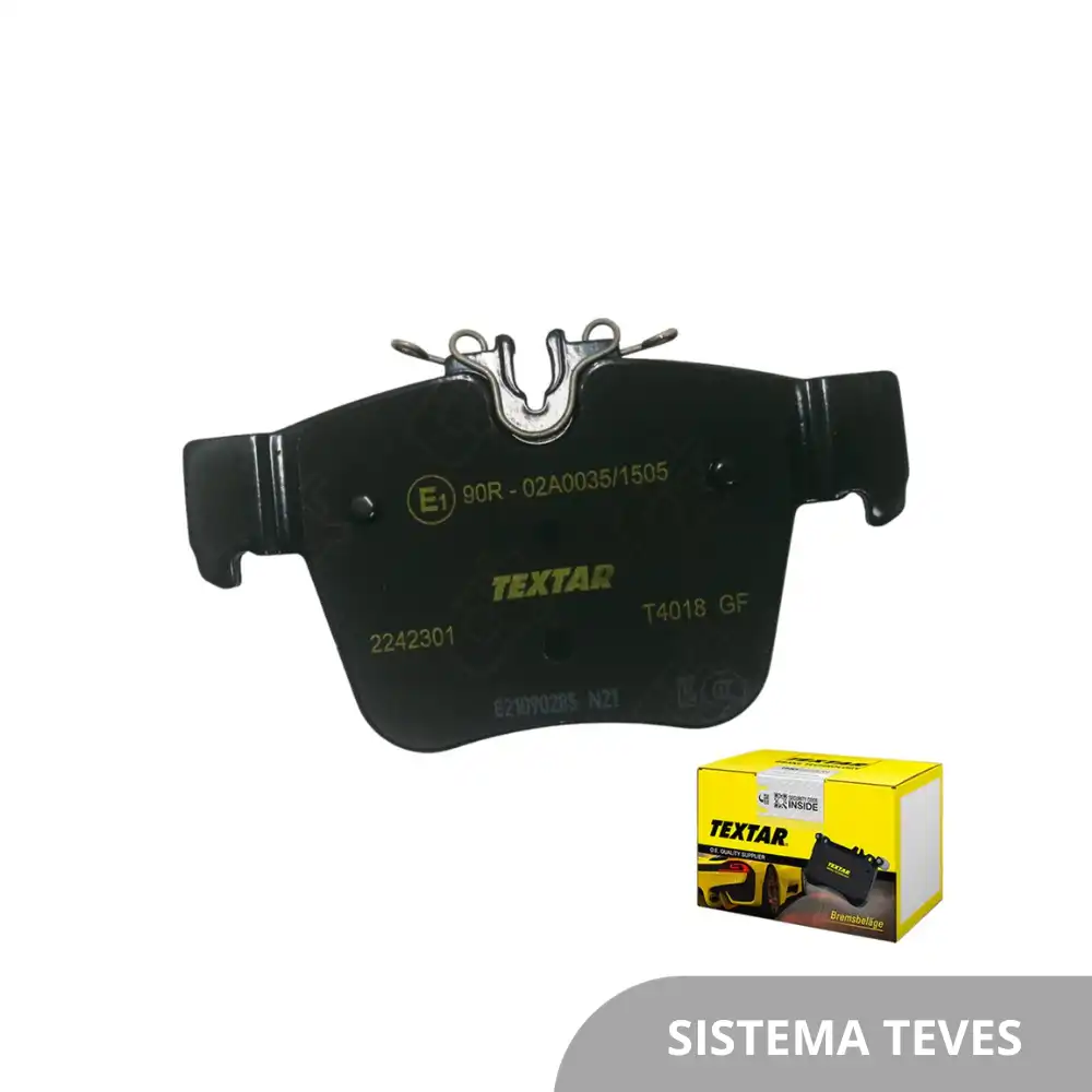 PASTILHA FREIO TRASEIRA MERCEDES AMG C43 2016 A 2018