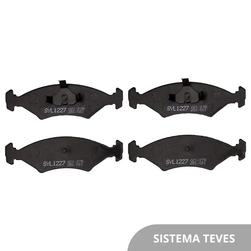 PASTILHA FREIO DIANTEIRA ESCORT II SISTEMA TEVES