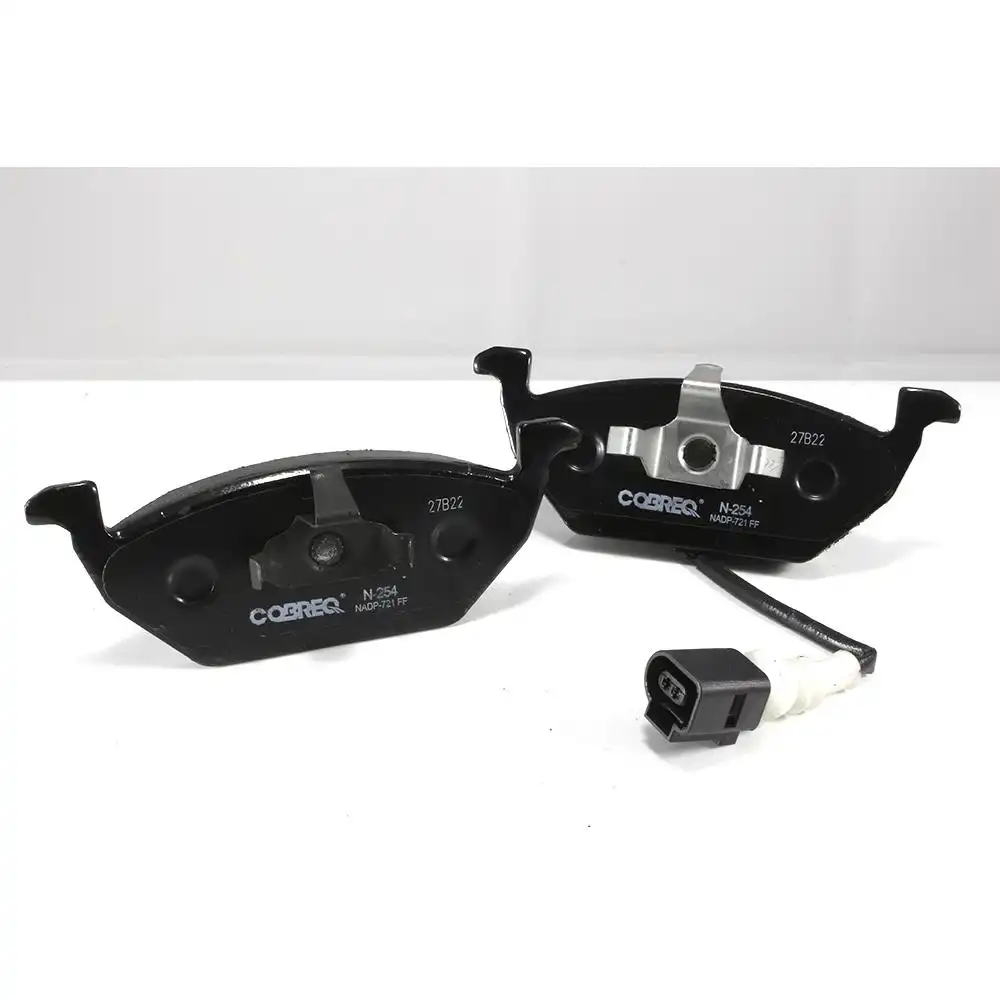 PASTILHA FREIO DIANTEIRA GOLF 1.6 2.0 1999/ TEVES COM ALARME