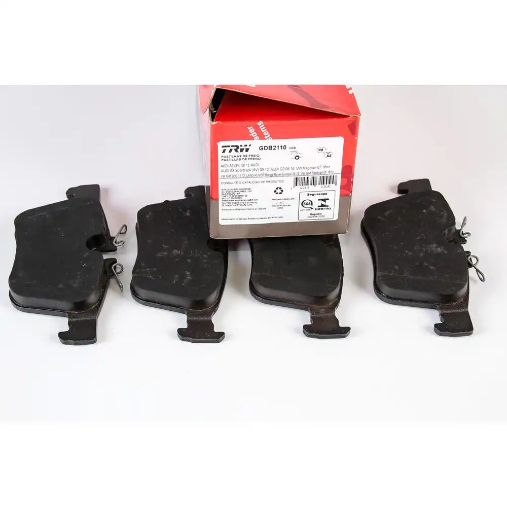 PASTILHA FREIO TRASEIRA LAND ROVER EVOQUE 2.0 2017 ACIMA