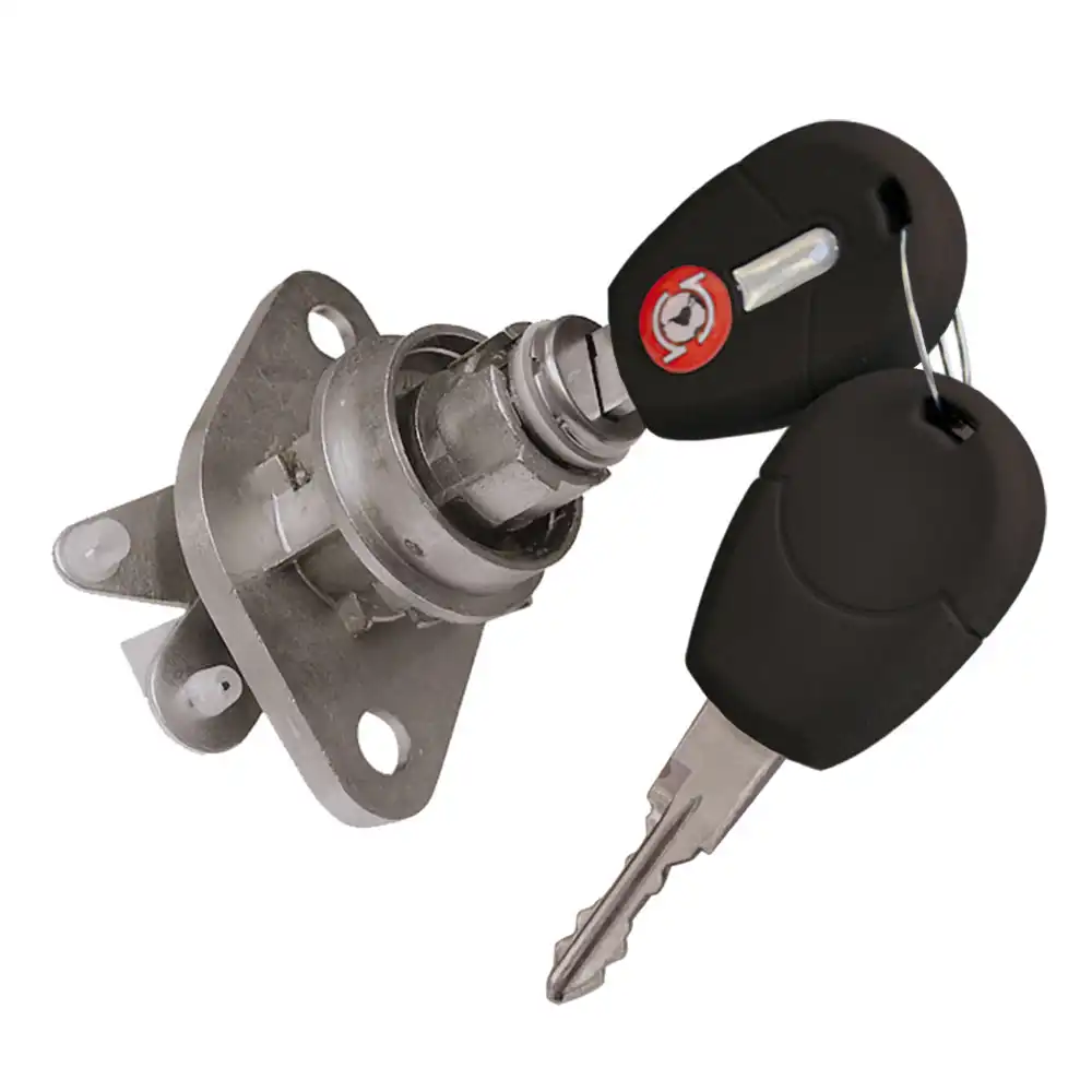 CILINDRO TAMPA TRAS FIAT FIORINO 07/09 C/CHAVE AZUL ( BAU )