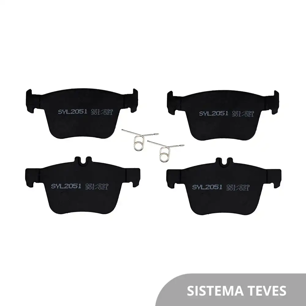 PASTILHA FREIO TRASEIRA GOLF 1.4 2.0 2014/