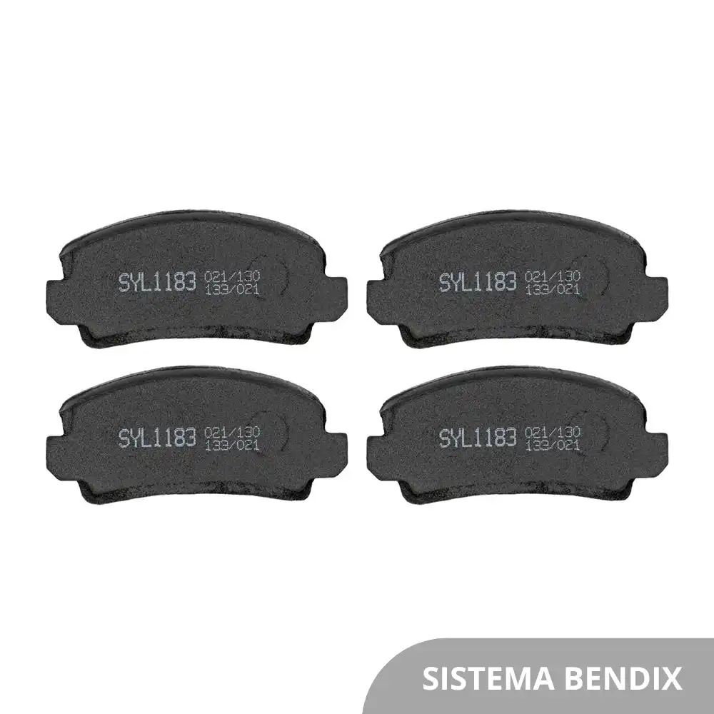 PASTILHA FREIO DIANTEIRA CORCEL I II /1981 BENDIX