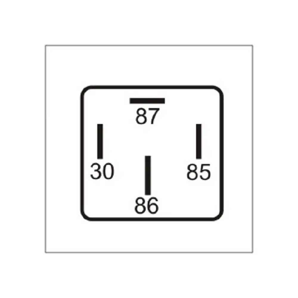 RELE AUXILIAR UNIV 4TERMINAIS IGUAIS S/ SUPORTE