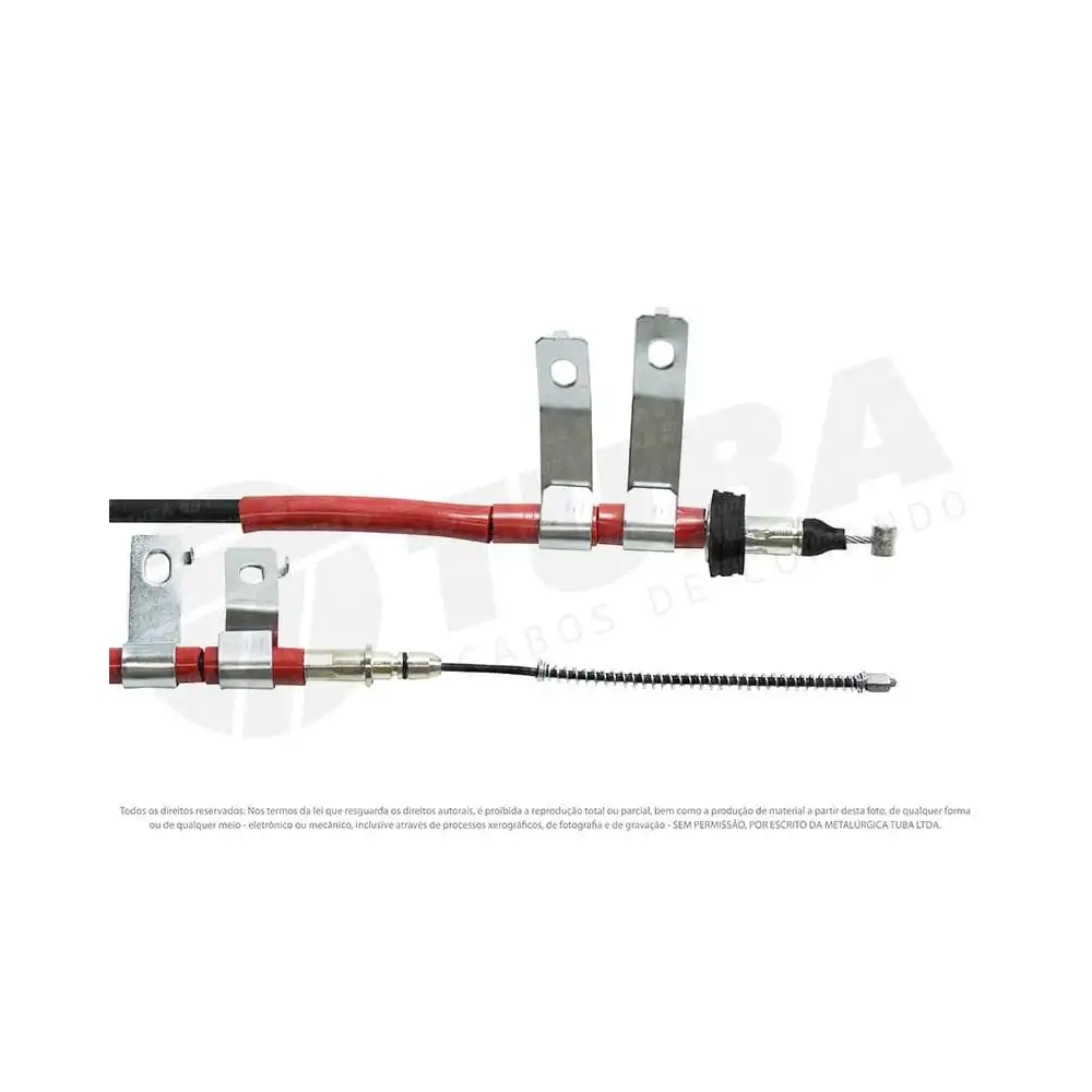 CABO FREIO MAO TRAS HYUNDAI HB20 1.0 2012 EM DIANTE ESQUERDO