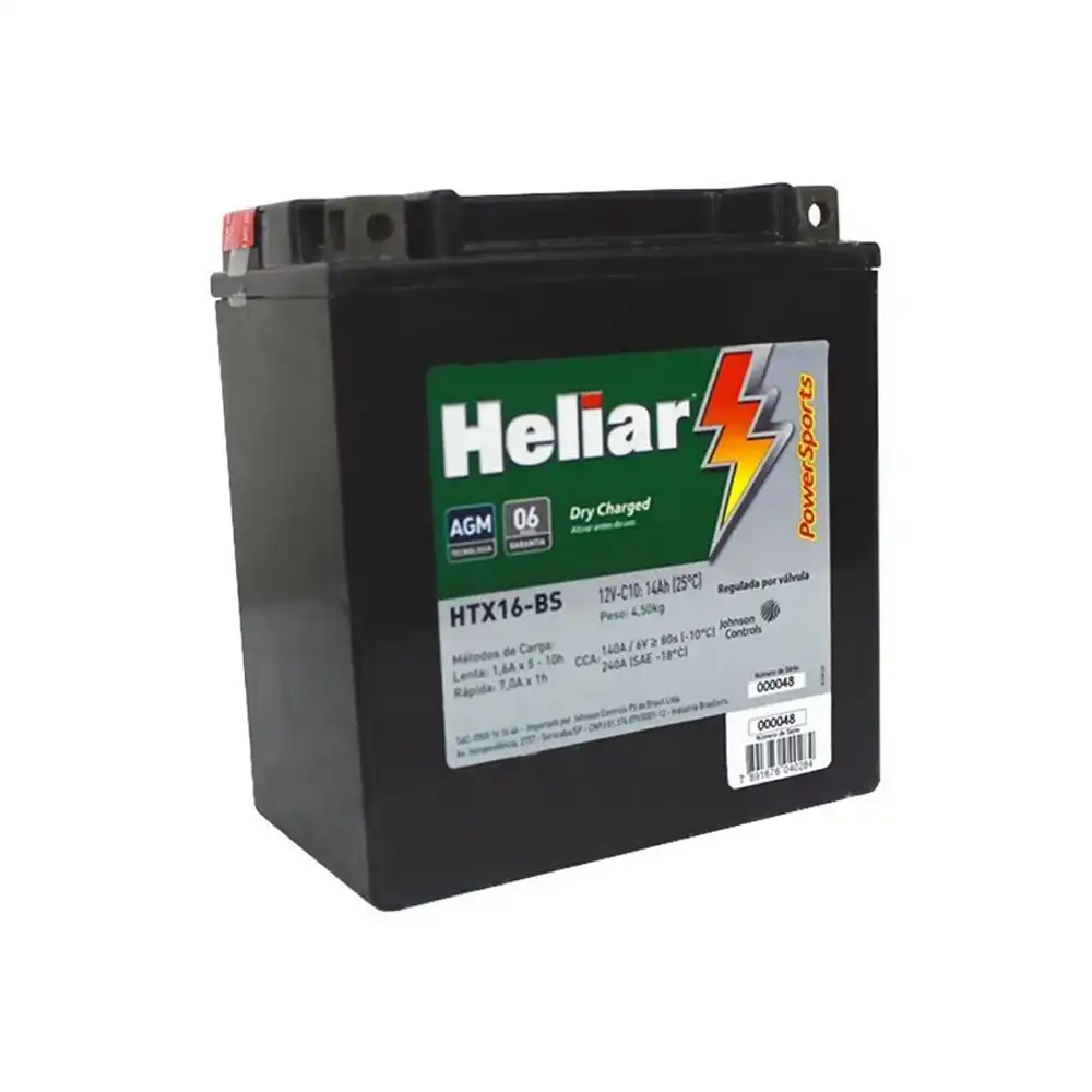 BATERIA UNIVERSAL MOTO HTX16 12V 14 AMP
