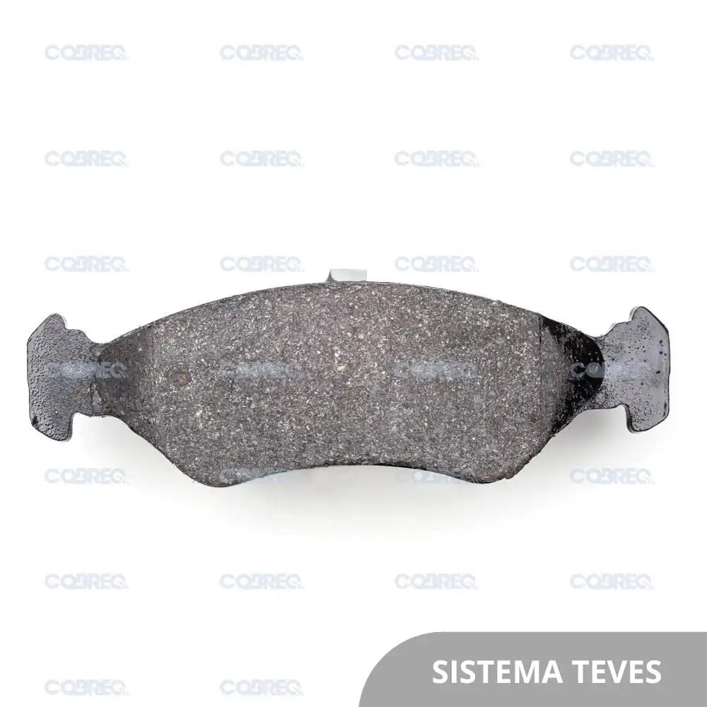 PASTILHA FREIO DIANTEIRA FIESTA 1.0 1.3 1996/