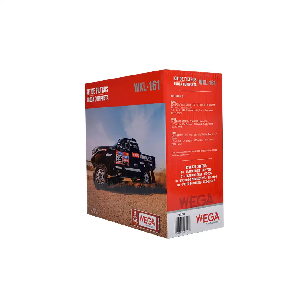 KIT FILTROS KA 1.5 12V 2018 A 2021