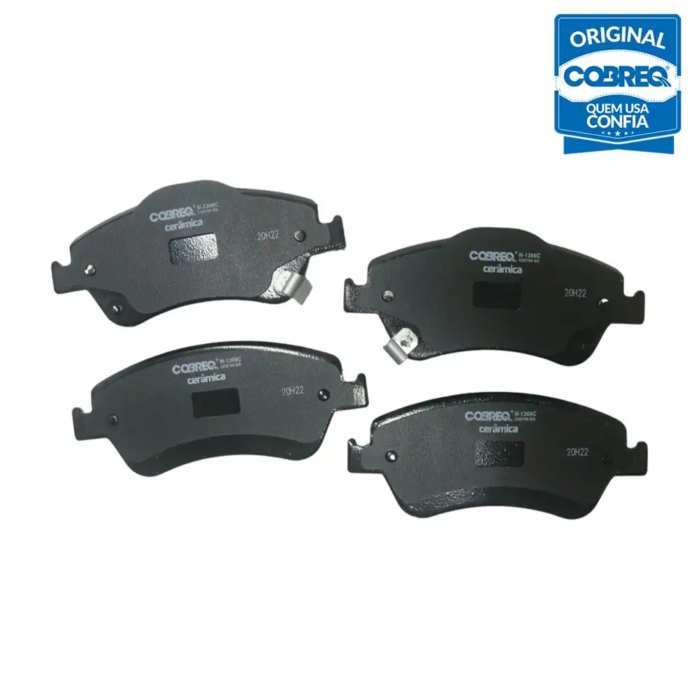 PASTILHA FREIO DIANTEIRA TOYOTA COROLLA 2009 A 2014 CERAMICA