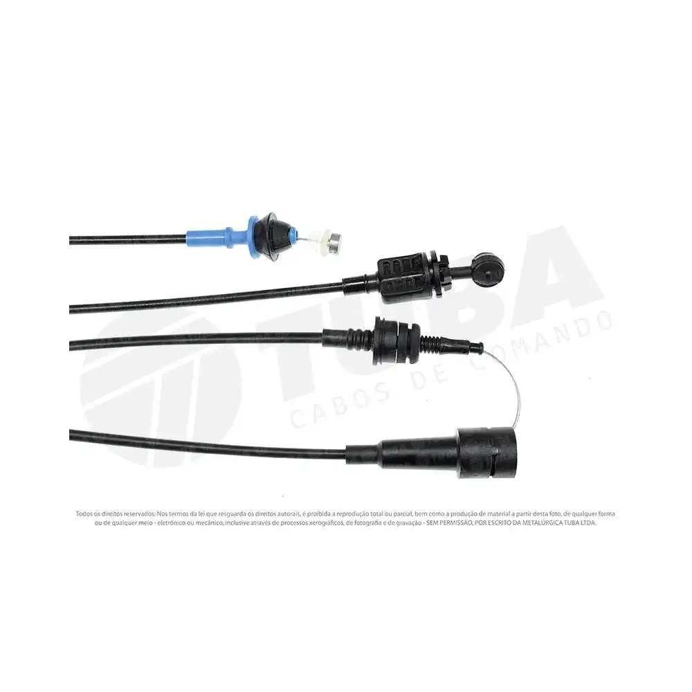 CABO ACELERADOR FIESTA 1.4 16V ZETEC 96/99 765MM