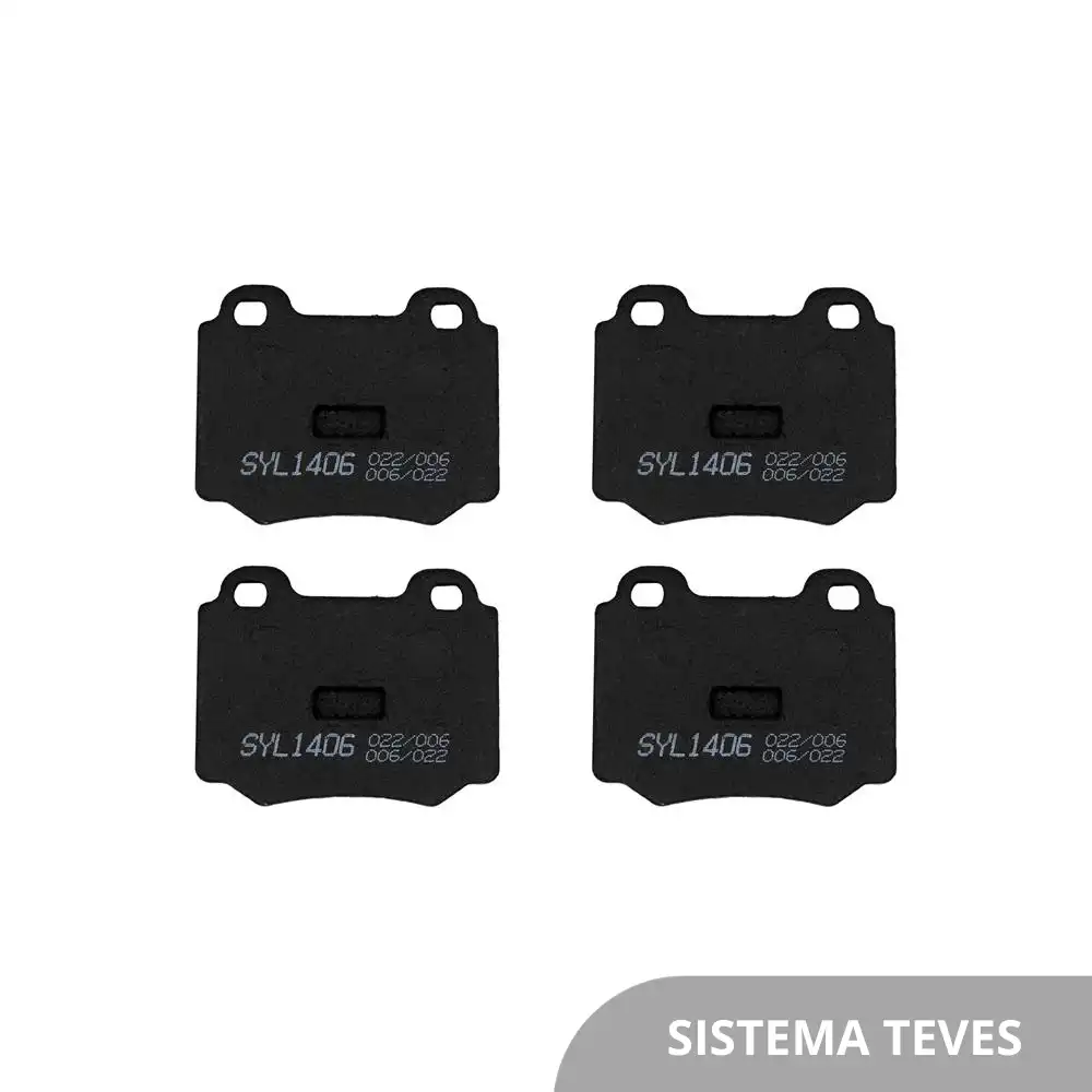 PASTILHA FREIO DIANTEIRA GOL PLUS 1994 A 1995 SISTEMA TEVES