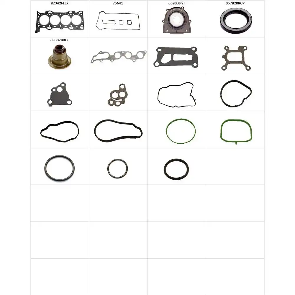 JUNTA MOTOR FOCUS 2.0 16V DURATEC 09/12 C/ RETENTOR FIBRA