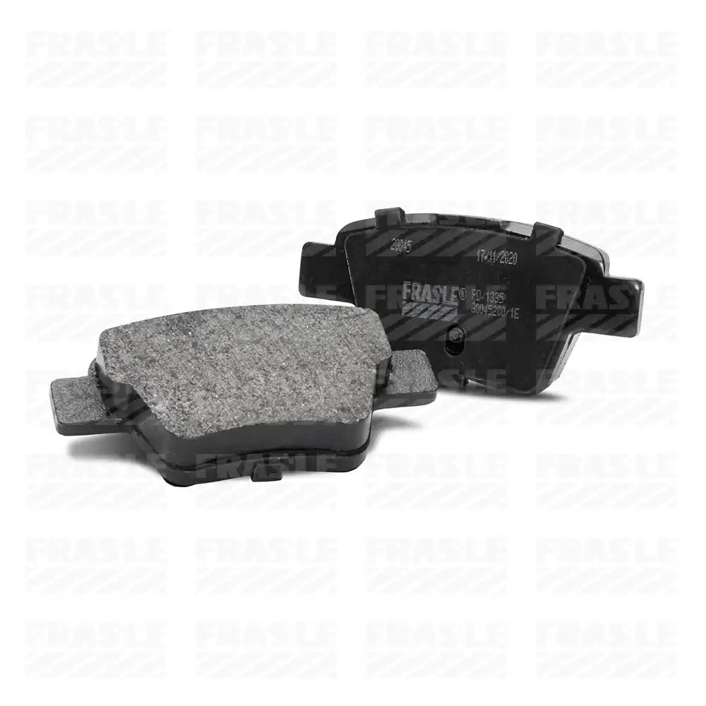 PASTILHA FREIO TRASEIRA PEUGEOT 307 2.0 16V 2004/