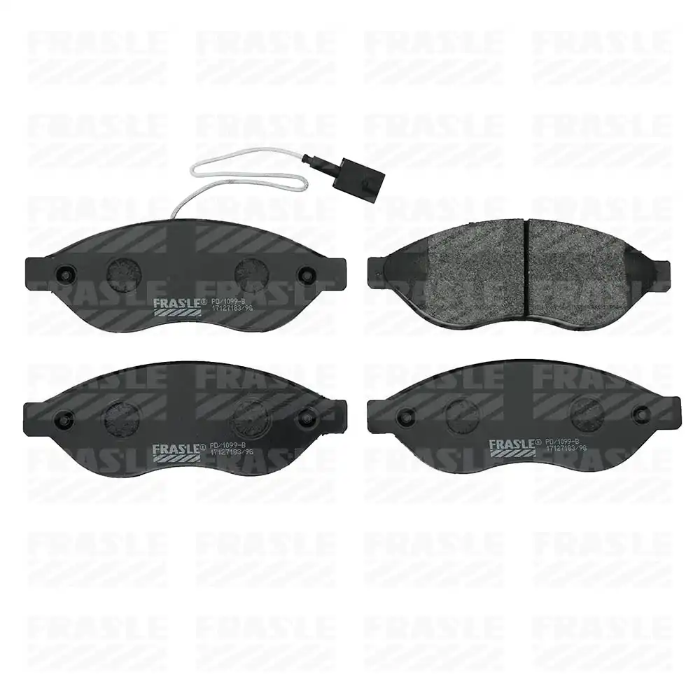 PASTILHA FREIO DIANTEIRA FIAT DUCATO 2.3 16V 2009 ACIMA