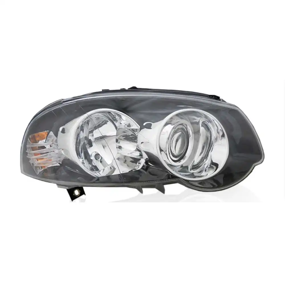 FAROL FIAT PALIO 10/ DIR MASCARA NEGRA ARO CROMADO (BOLHA