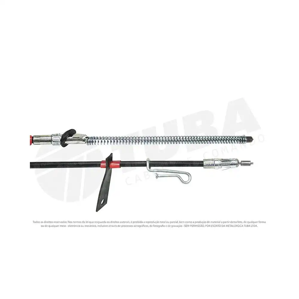 CABO FREIO MAO TRAS F-350 CAB.SIMPLES/DUPLA TRAS DIR