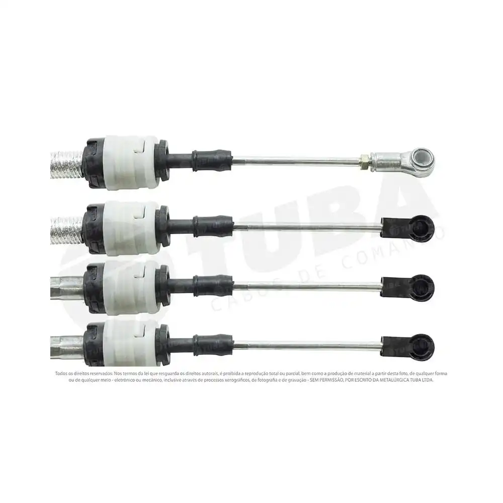 CABO ALAVANCA CAMBIO FOCUS 2.0 2009 A 2013 (DUPLO) (1850MM)