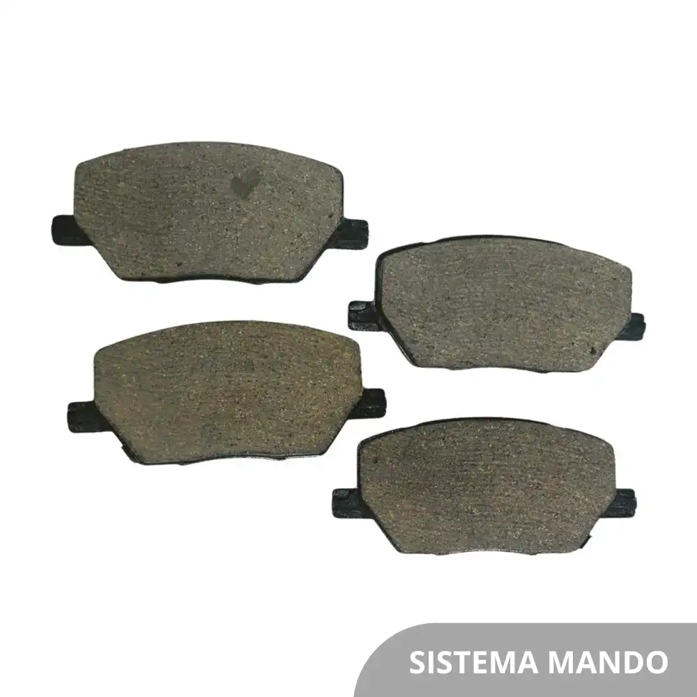 PASTILHA FREIO DIANTEIRA FIAT TORO 1.8 2.0 2016/