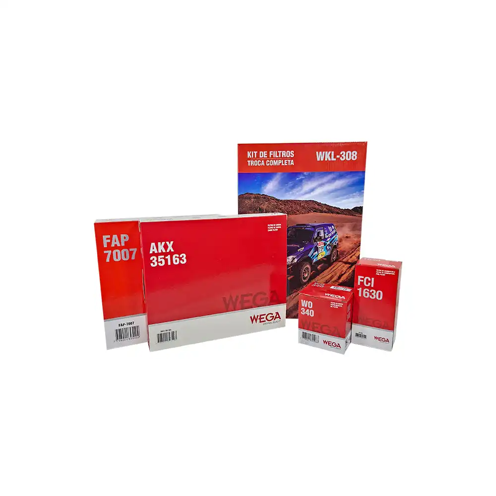 KIT FILTROS GOL G5 G6 1.6 8V 2008 A 2015