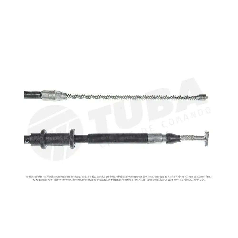 CABO FREIO MAO TRAS FIAT MAREA WEEKEND BRAVA ESQ 2000/