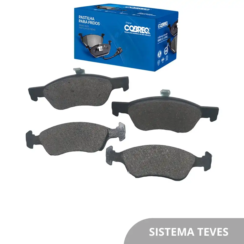 PASTILHA FREIO DIANTEIRA ASTRA 1999/ 1.8 2.0 8V ARO 13