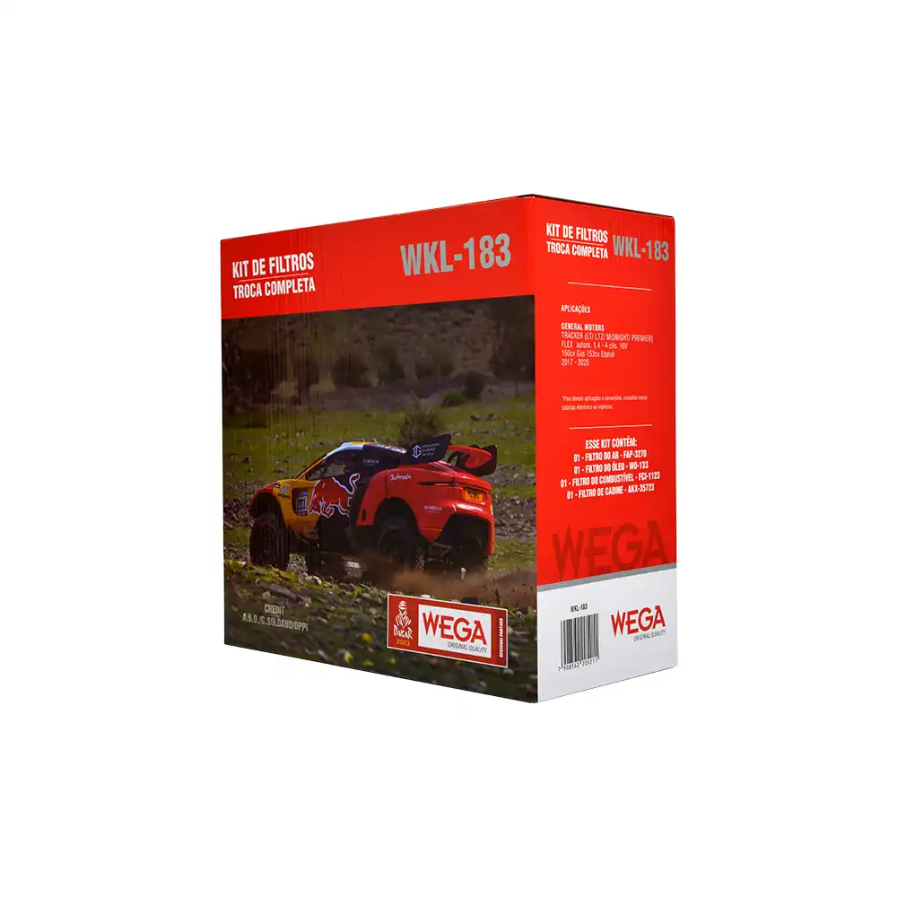 KIT FILTROS TRACKER 1.4 16V 2017 A 2020