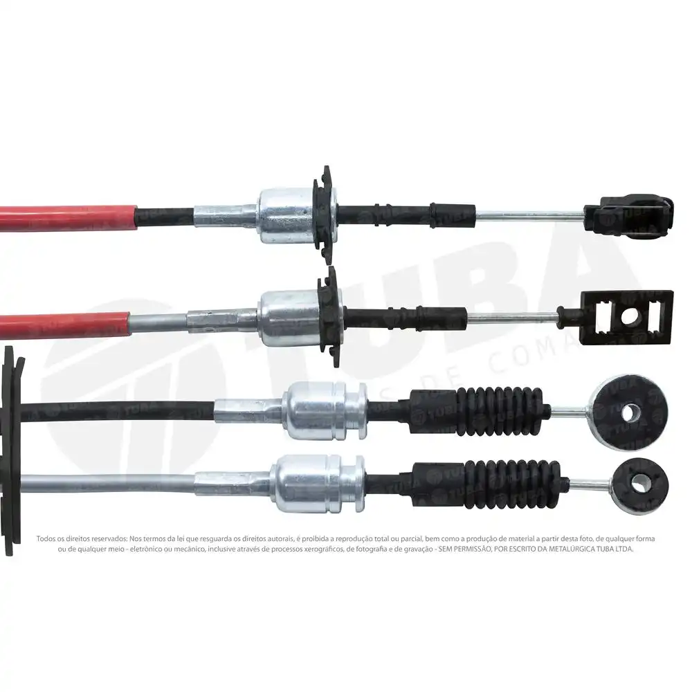 CABO ALAVANCA CAMBIO HYUNDAI HB20 2012 A 2015 1217MM RE TRAS