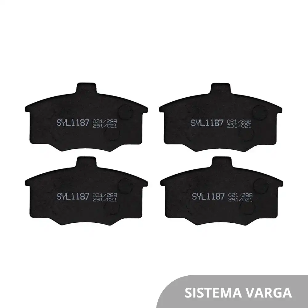 PASTILHA FREIO DIANTEIRA FIAT UNO SISTEMA VARGA