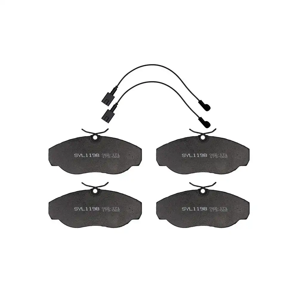 PASTILHA FREIO DIANTEIRA FIAT DUCATO 2.5 2000/ ARO 15 SISTEM