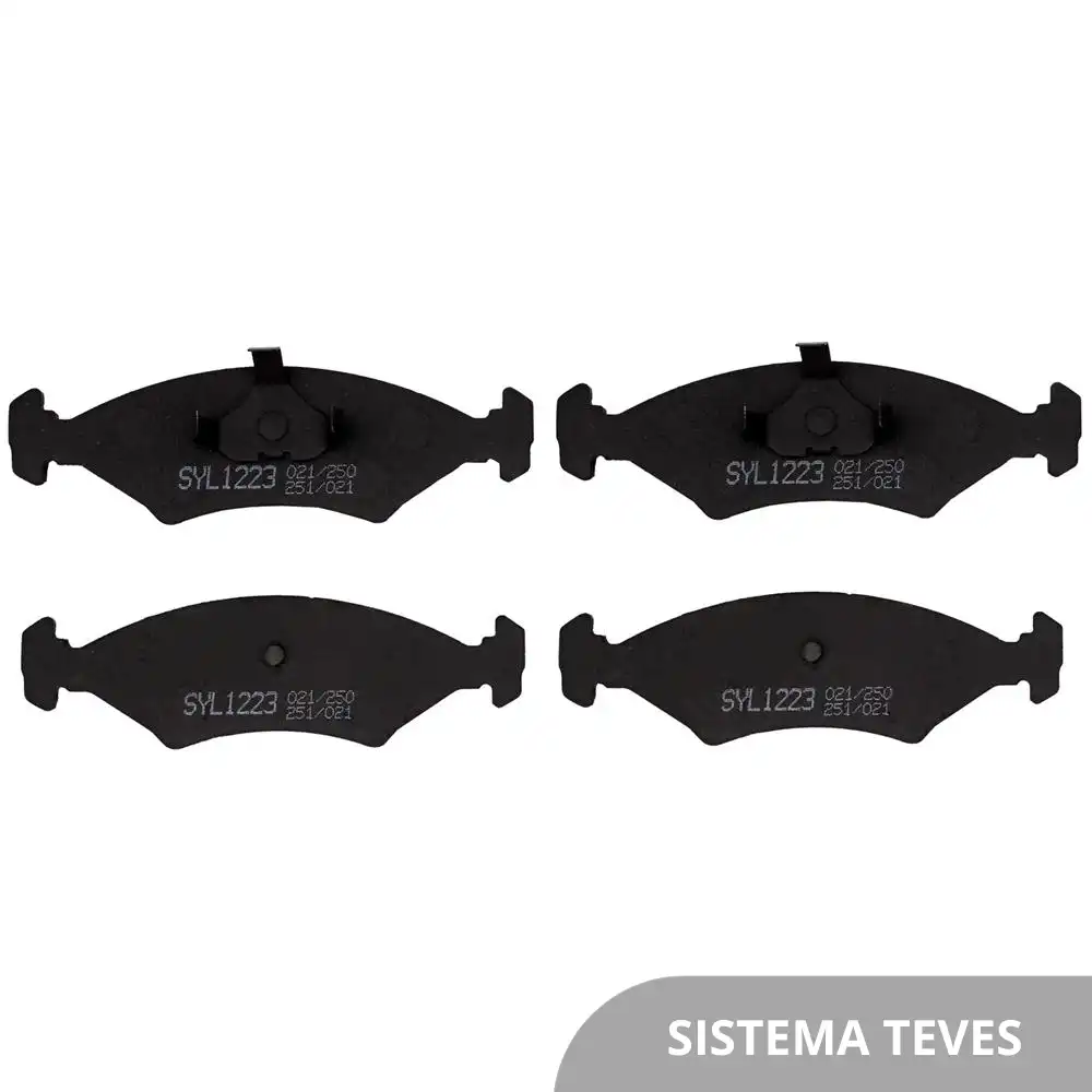 PASTILHA FREIO DIANTEIRA ESCORT 1983/ SISTEMA TEVES