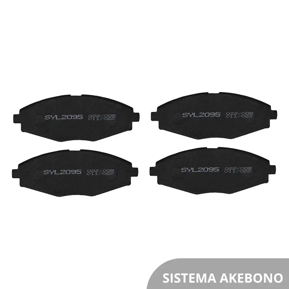 PASTILHA FREIO DIANTEIRA CHERY QQ 1.1 16V 2011 ACIMA