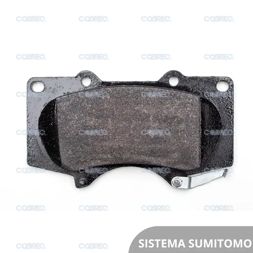 PASTILHA FREIO DIANTEIRA TOYOTA HILUX 2.7 3.0 2009/