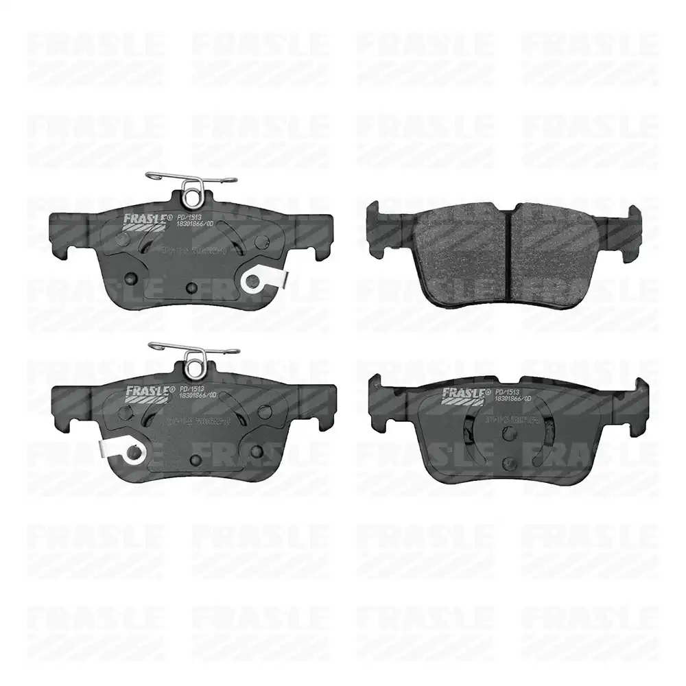 PASTILHA FREIO TRASEIRA FUSION 2013/