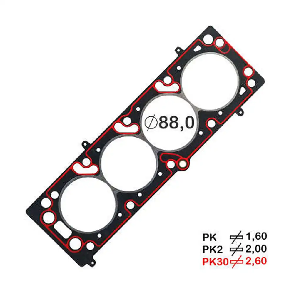 JUNTA CABECOTE MONZA 2.0 87/ VECTRA ASTRA 2.0 2,60MM FIBRA