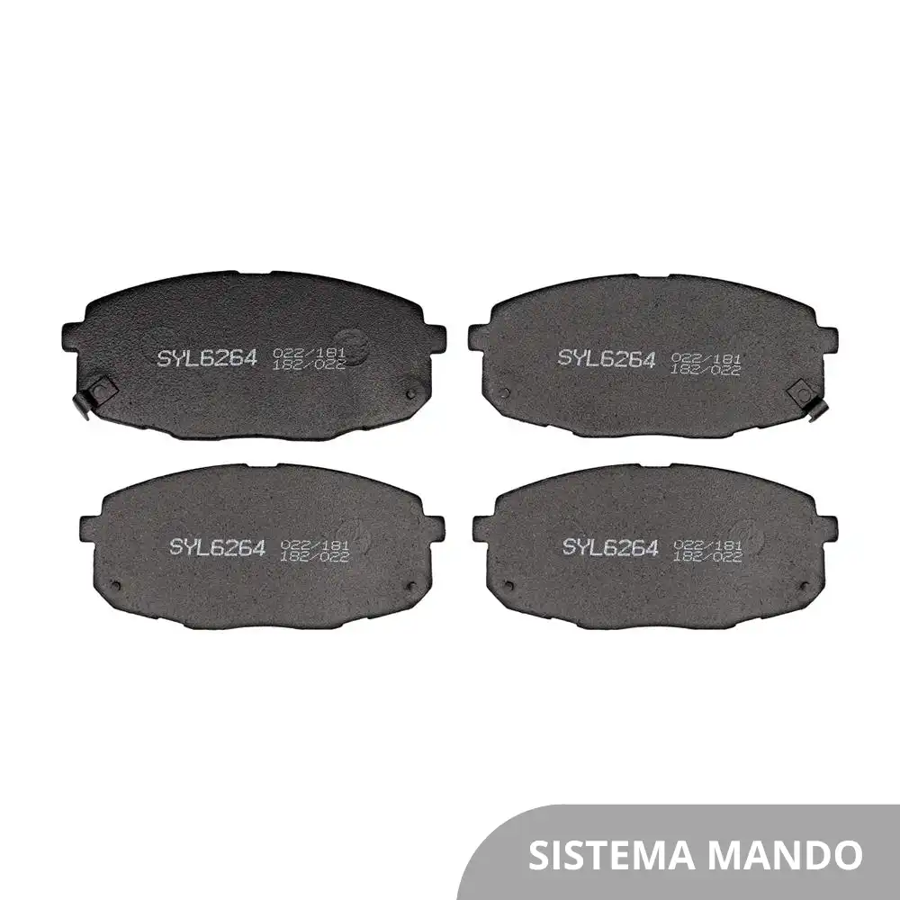 PASTILHA FREIO DIANTEIRA HYUNDAI CRETA 1.6 2.0 2017 A 2021