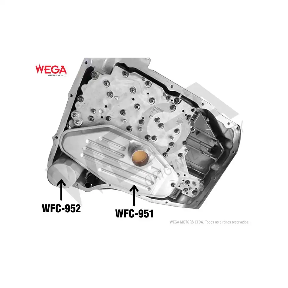 FILTRO OLEO CAMBIO AUTOMATICO RAM 2500 6.7 V6 24V 2013 EM DI