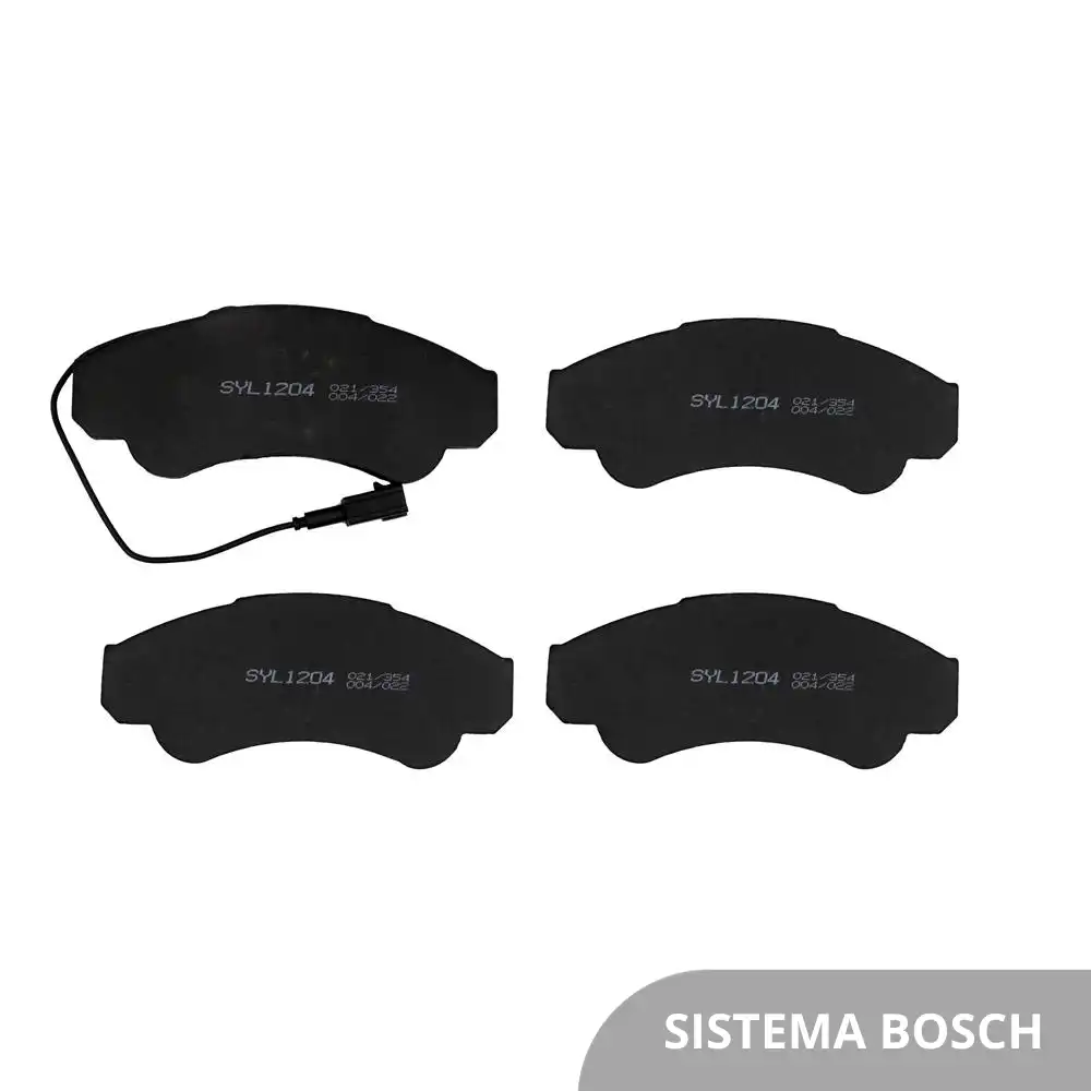 PASTILHA FREIO DIANTEIRA FIAT DUCATO 2003/ ARO 16 SISTEMA BO