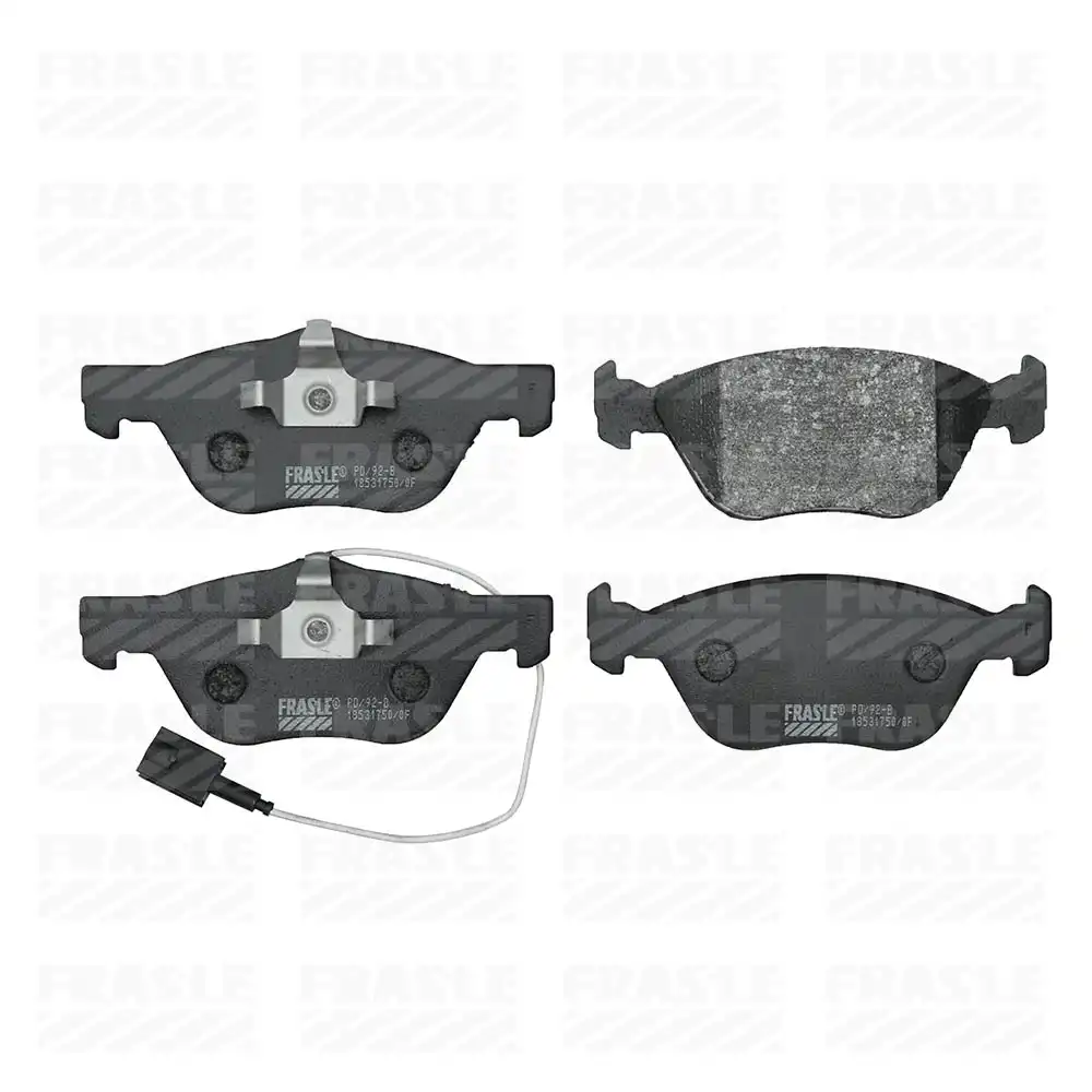 PASTILHA FREIO DIANTEIRA FIAT BRAVO 1.8 16V 2011/ SISTEMA TE