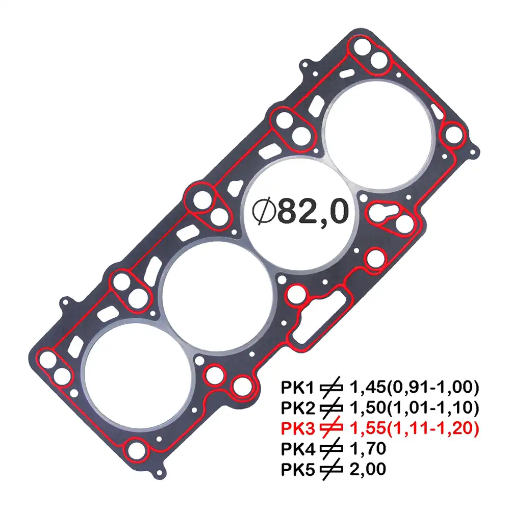 JUNTA CABECOTE AMAROK 2.0 16V 2010 A 2022 3 PIC