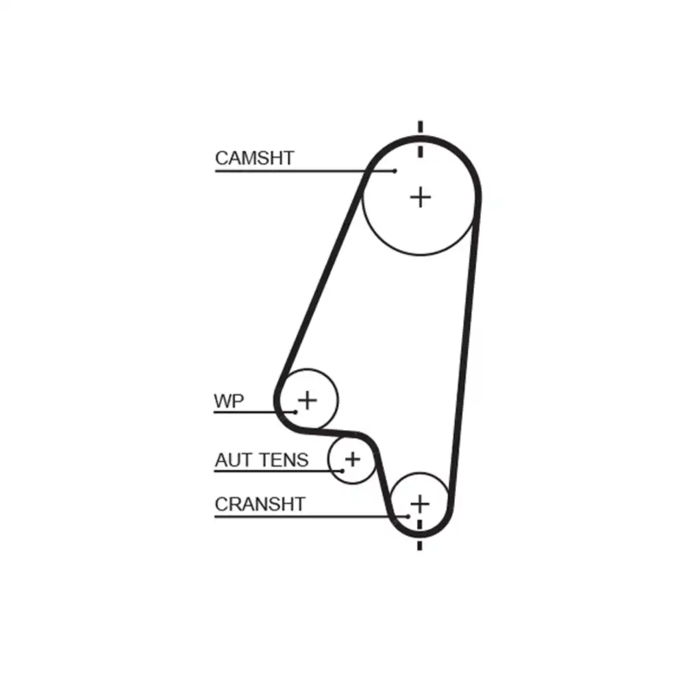 CORREIA COMANDO CORSA 1.0 8V 1996 ACIMA HNBR