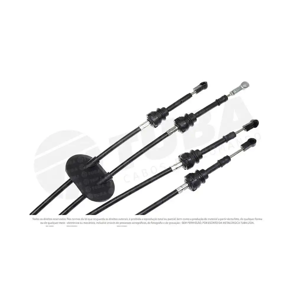 CABO ALAVANCA CAMBIO RENAULT MASTER 2.5 2005 A 2009 (1020MM)