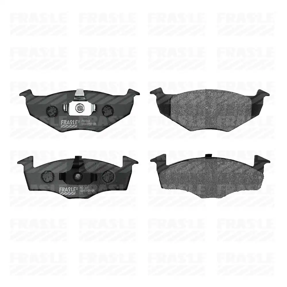 PASTILHA FREIO DIANTEIRA GOL GV 2008/ SISTEMA TEVES