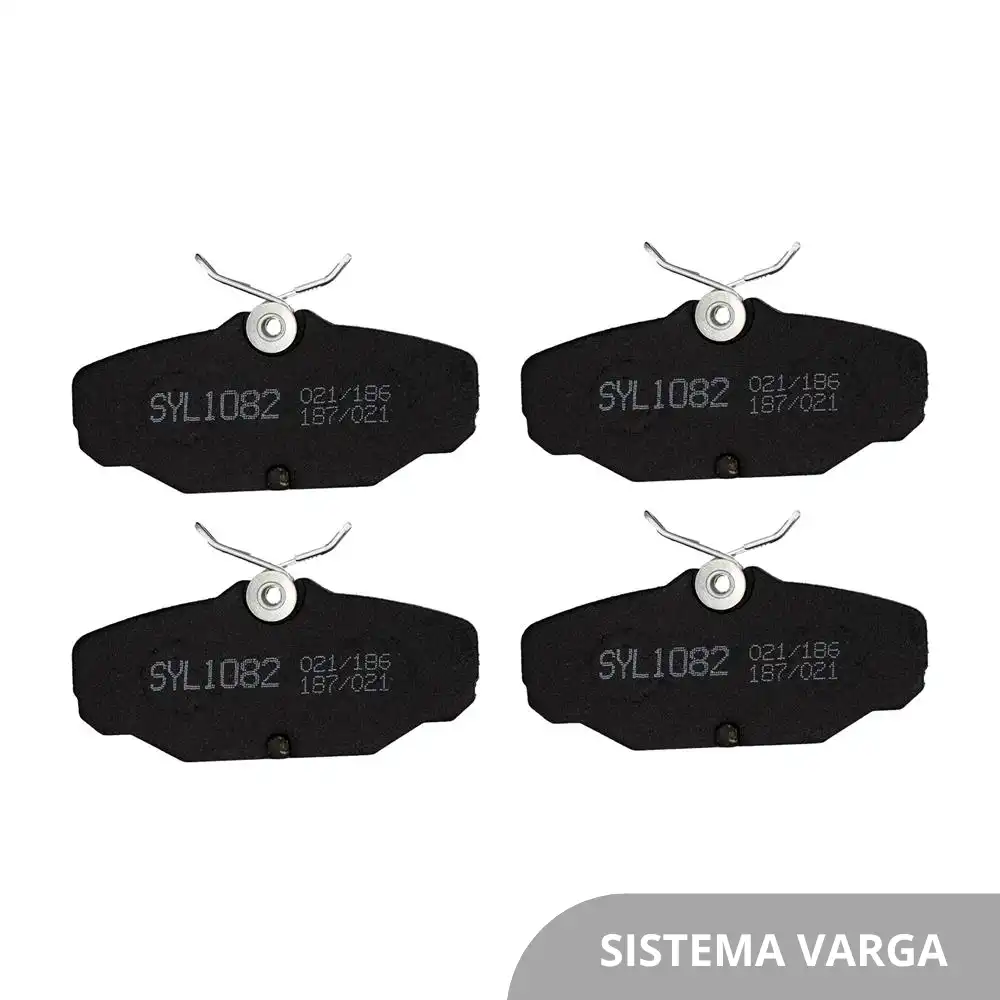 PASTILHA FREIO TRASEIRA KADETT 2.0 1992 A 1996