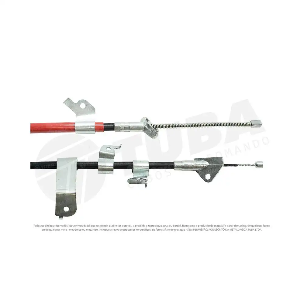 CABO FREIO MAO TRAS TOYOTA ETIOS 2012 ACIMA ESQUERDO 1600MM