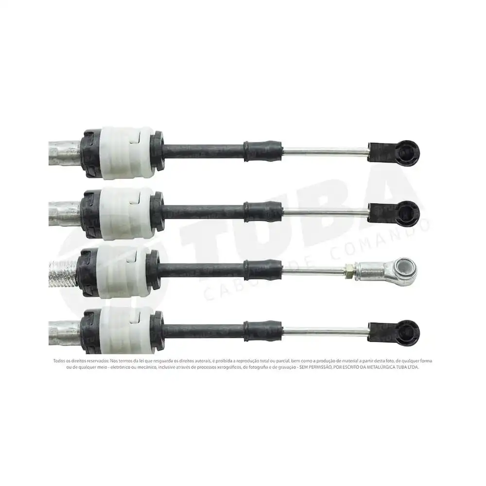 CABO ALAVANCA CAMBIO FOCUS 2008 A 2009 (DUPLO) (1191MM)